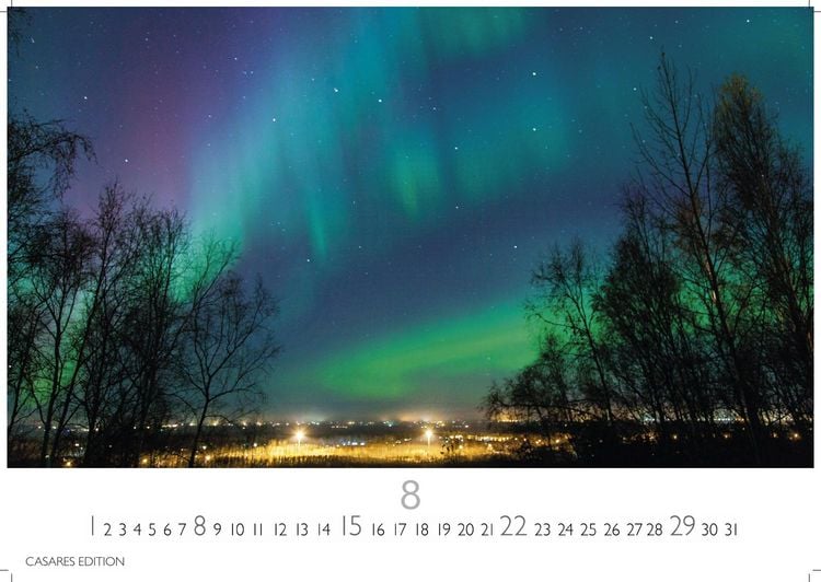 Produktbild: Polarlicht Kalender 2027 &ndash; Wandkalender | Fotokalender Naturkalender 35x50cm Grosses Format - Erleben Sie die Magie der Aurora Borealis &ndash; f&uuml;r Naturenthusiasten