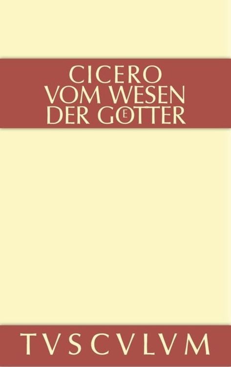 Produktbild: Vom Wesen der Götter
