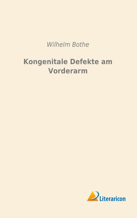 Produktbild: Kongenitale Defekte am Vorderarm