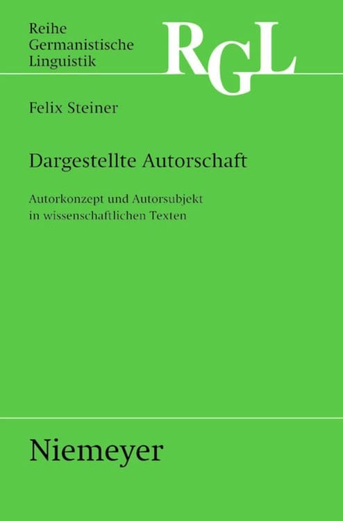 Produktbild: Dargestellte Autorschaft