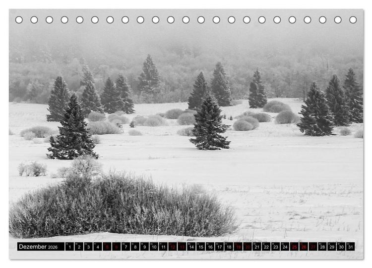 Produktbild: Die Rh&ouml;n (Tischkalender 2026 DIN A5 quer), CALVENDO Monatskalender