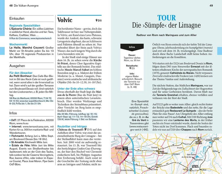 Produktbild: DuMont Reise-Taschenbuch Auvergne, Zentralmassiv