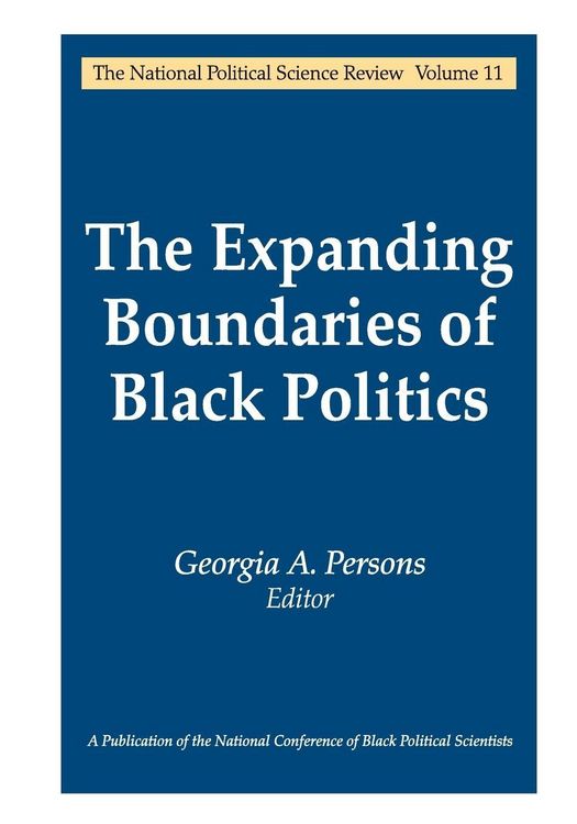 Produktbild: The Expanding Boundaries of Black Politics