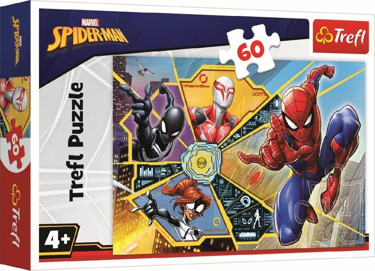 Produktbild: Puzzle 60 Marvel Spiderman