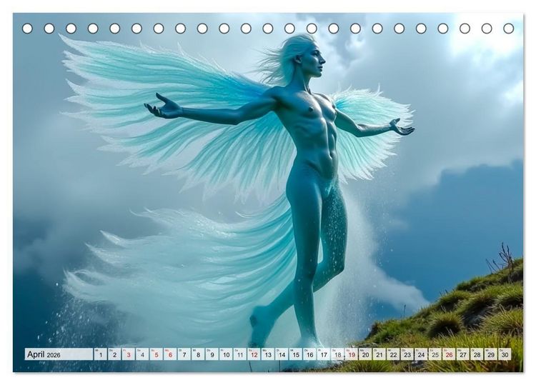 Produktbild: Inka-Mythologie - G&ouml;tter, Helden und Monster (Tischkalender 2026 DIN A5 quer), CALVENDO Monatskalender