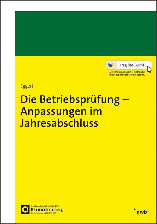 Produktbild: Die Betriebspr&uuml;fung &ndash; Anpassungen im Jahresabschluss