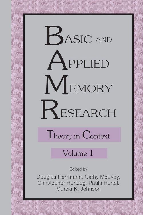 Produktbild: Basic and Applied Memory Research