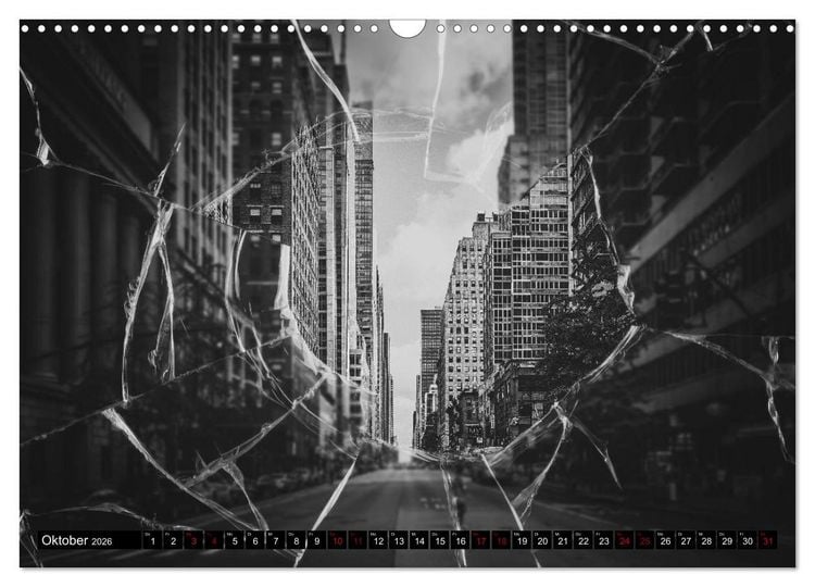 Produktbild: Stadtillusionen (Wandkalender 2026 DIN A3 quer), CALVENDO Monatskalender