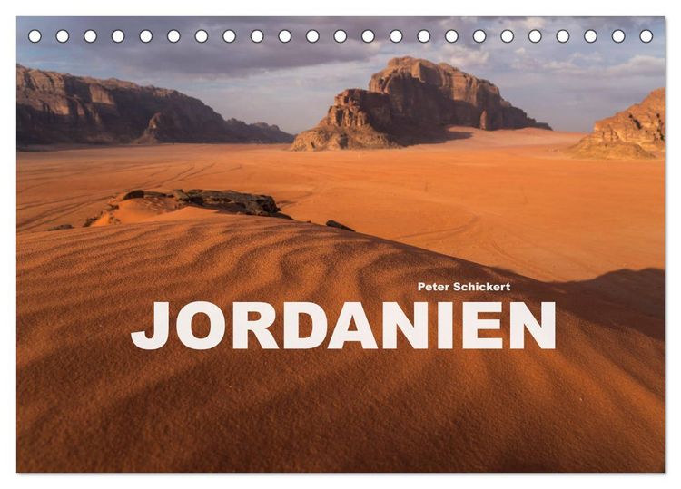 Produktbild: Jordanien (Tischkalender 2026 DIN A5 quer), CALVENDO Monatskalender