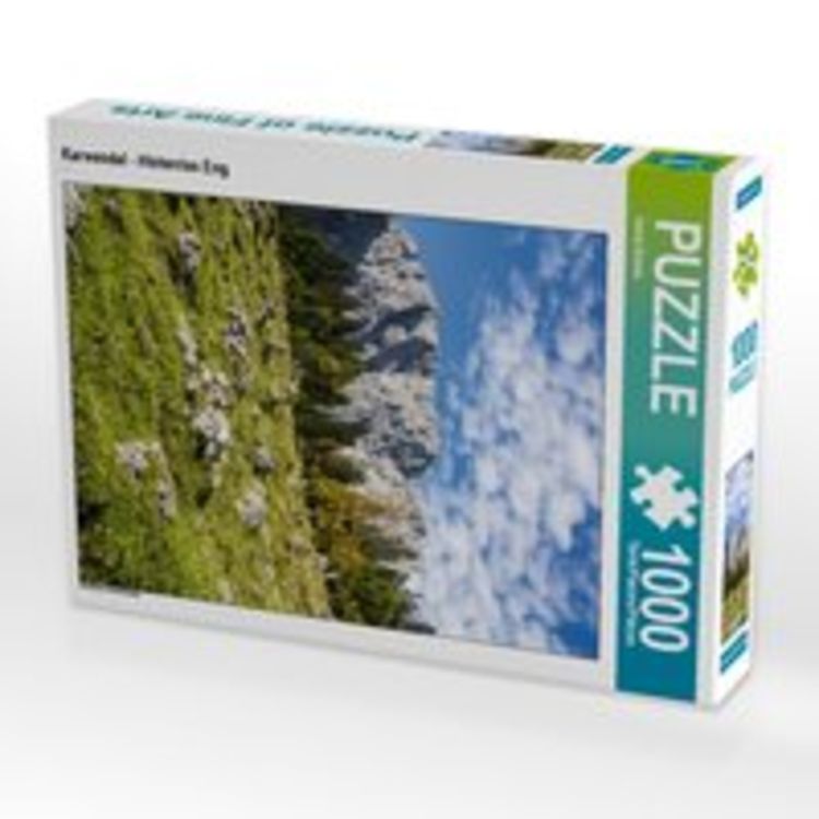 Produktbild: CALVENDO Puzzle Karwendel - Hinterriss Eng 1000 Teile Lege-Gr&ouml;&szlig;e 48 x 64 cm Foto-Puzzle Bild von Horst Eisele