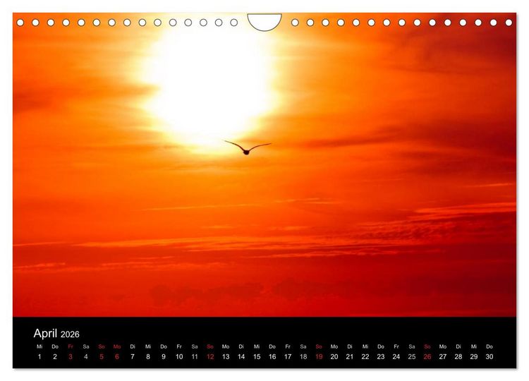Produktbild: D&auml;nemarks Nordseek&uuml;ste (Wandkalender 2026 DIN A4 quer), CALVENDO Monatskalender