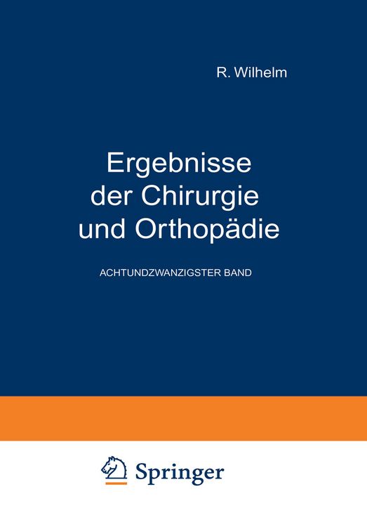 Produktbild: Ergebnisse der Chirurgie und Orthop&auml;die