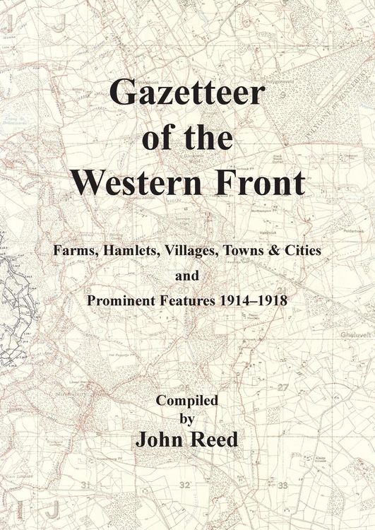 Produktbild: Gazetteer of the Western Front