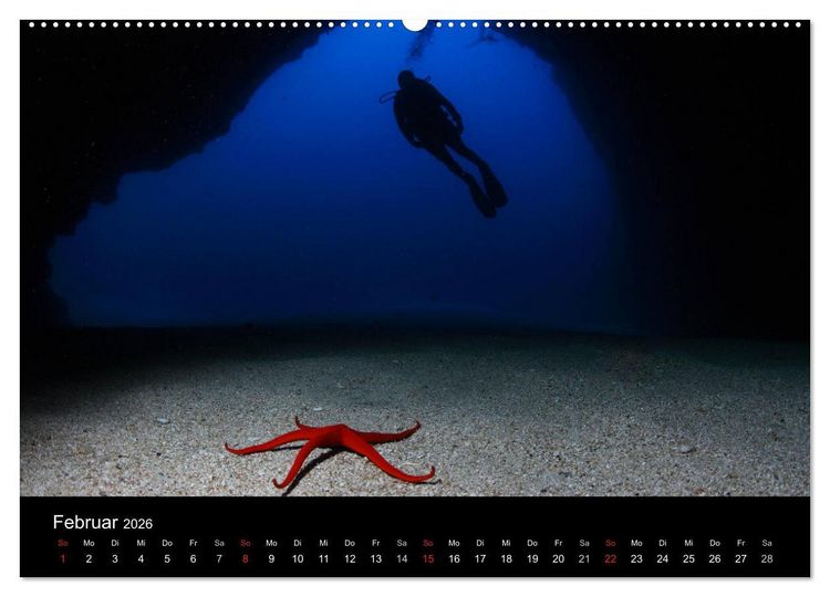 Produktbild: Bilder der Tiefe 2026 (hochwertiger Premium Wandkalender 2026 DIN A2 quer), Kunstdruck in Hochglanz