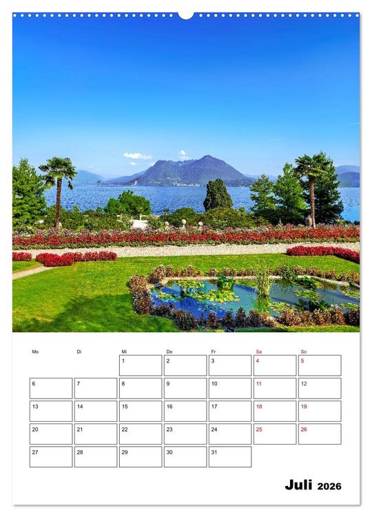 Produktbild: Piemont - Impressionen aus Norditalien (Wandkalender 2026 DIN A2 hoch), CALVENDO Monatskalender