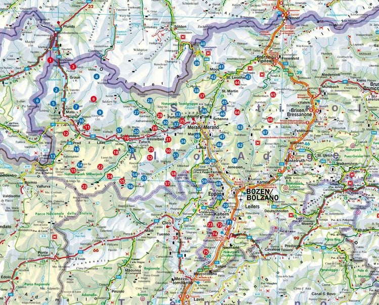 Produktbild: ROTHER Wanderbuch Leichte Wanderungen S&uuml;dtirol - Vinschgau, Meraner und Bozner Land