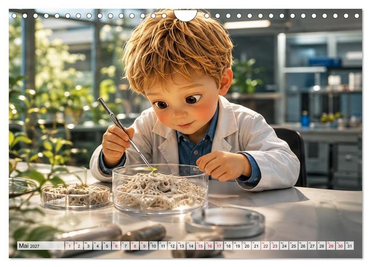 Produktbild: Patrick, Forscher mit Herz (Wandkalender 2027 DIN A4 quer), CALVENDO Monatskalender
