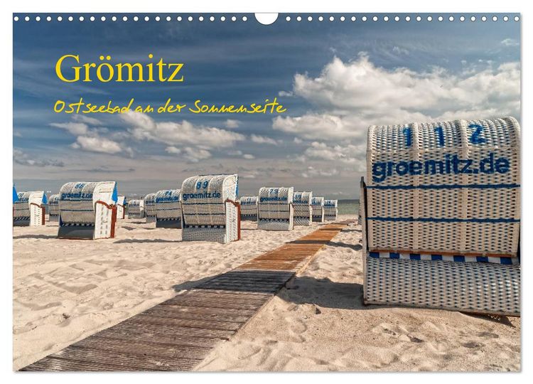 Produktbild: Gr&ouml;mitz - Ostseebad an der Sonnenseite (Wandkalender 2026 DIN A3 quer), CALVENDO Monatskalender