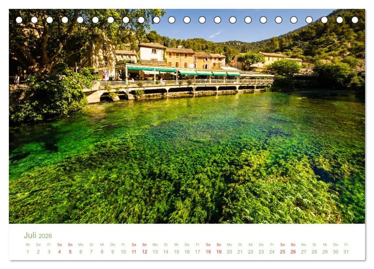 Produktbild: Malerisches Frankreich (Tischkalender 2026 DIN A5 quer), CALVENDO Monatskalender