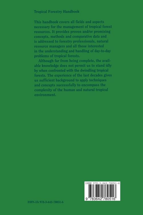 Produktbild: Tropical Forestry Handbook