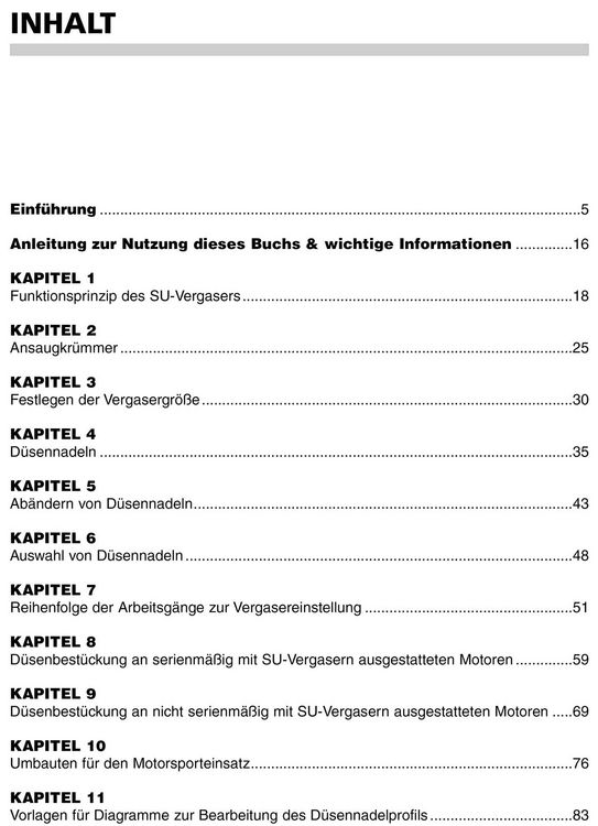 Produktbild: Praxishandbuch SU Vergaser