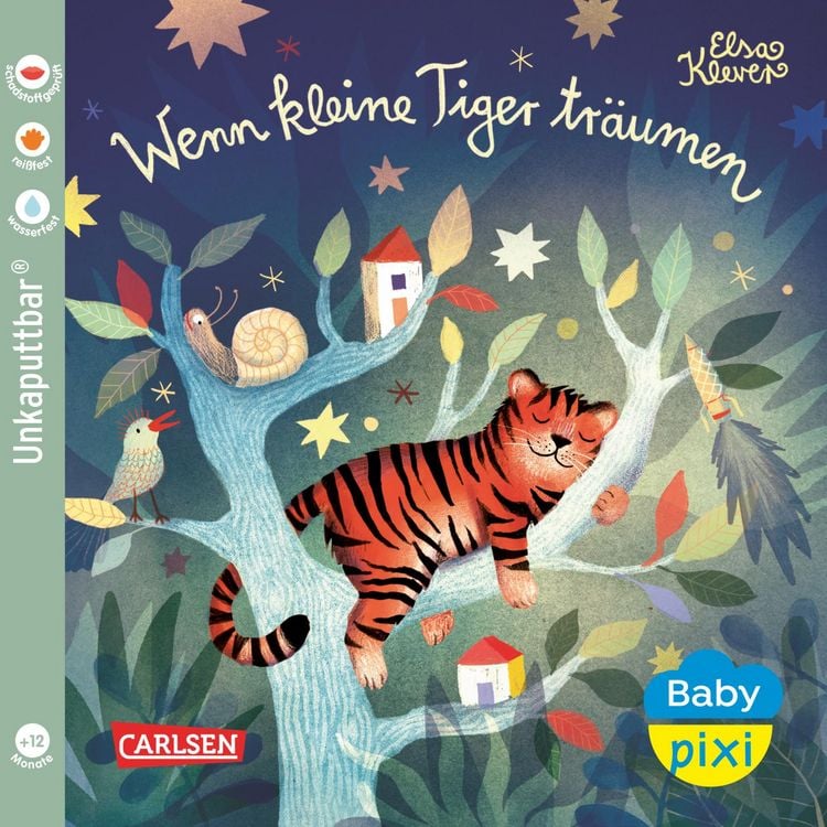 Produktbild: Baby Pixi (unkaputtbar) 94: Wenn kleine Tiger träumen