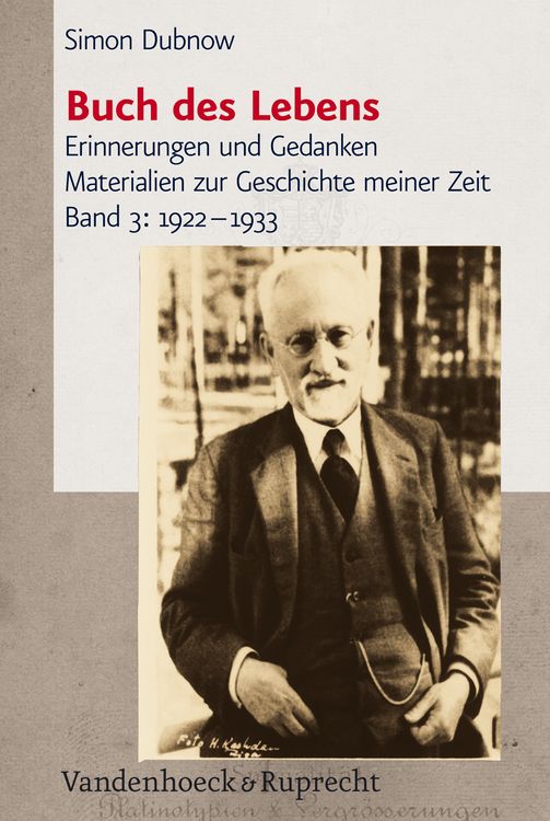 Produktbild: Buch des Lebens, Band 3: 1922&ndash;1933