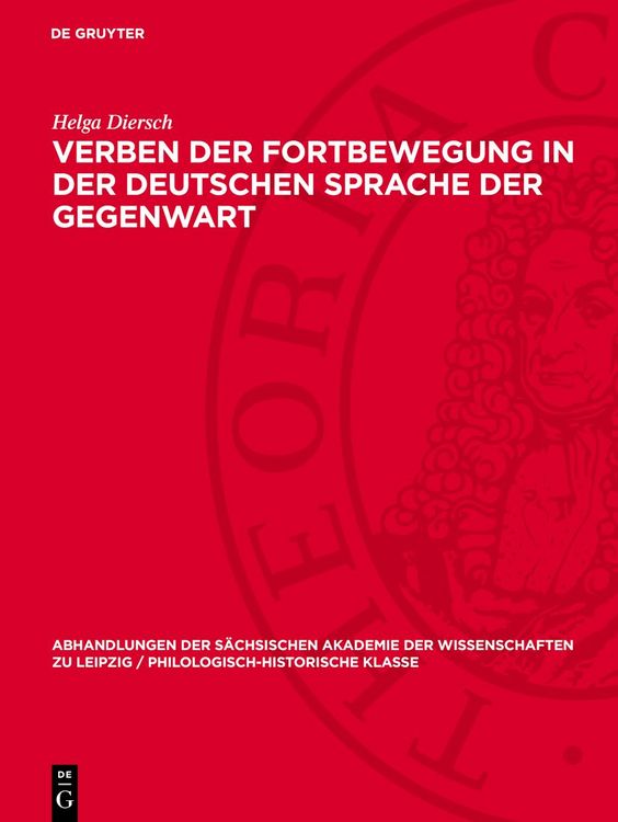 Produktbild: Verben der Fortbewegung in der Deutschen Sprache der Gegenwart