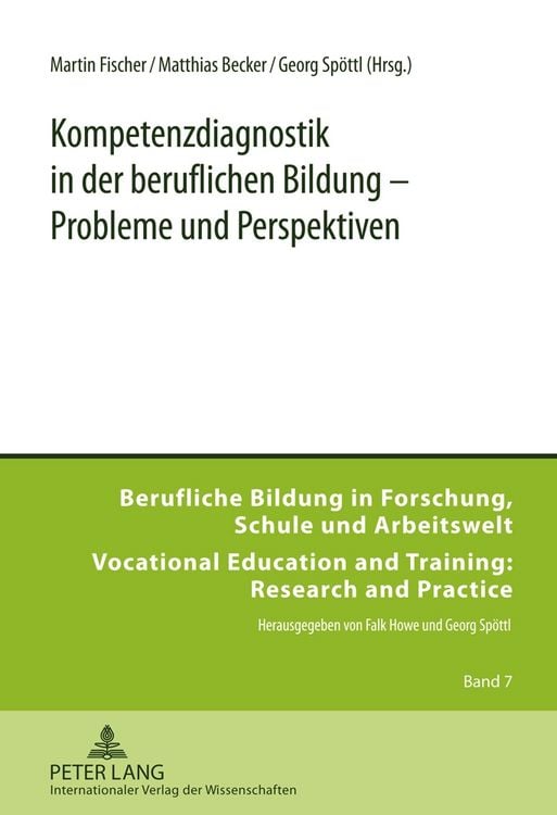 Produktbild: Kompetenzdiagnostik in der beruflichen Bildung &ndash; Probleme und Perspektiven