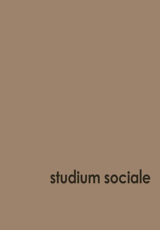 Produktbild: Studium Sociale