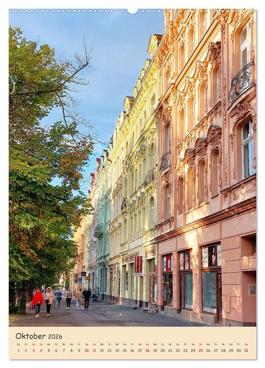 Produktbild: Karlsbad - pr&auml;chtig und elegant (Wandkalender 2026 DIN A2 hoch), CALVENDO Monatskalender