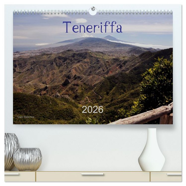 Produktbild: Teneriffa 2026 (hochwertiger Premium Wandkalender 2026 DIN A2 quer), Kunstdruck in Hochglanz
