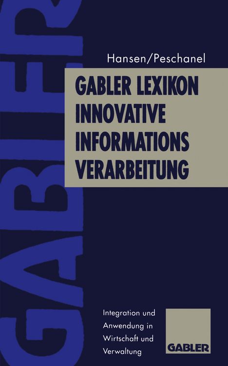 Produktbild: Gabler Lexikon Innovative Informations-Verarbeitung