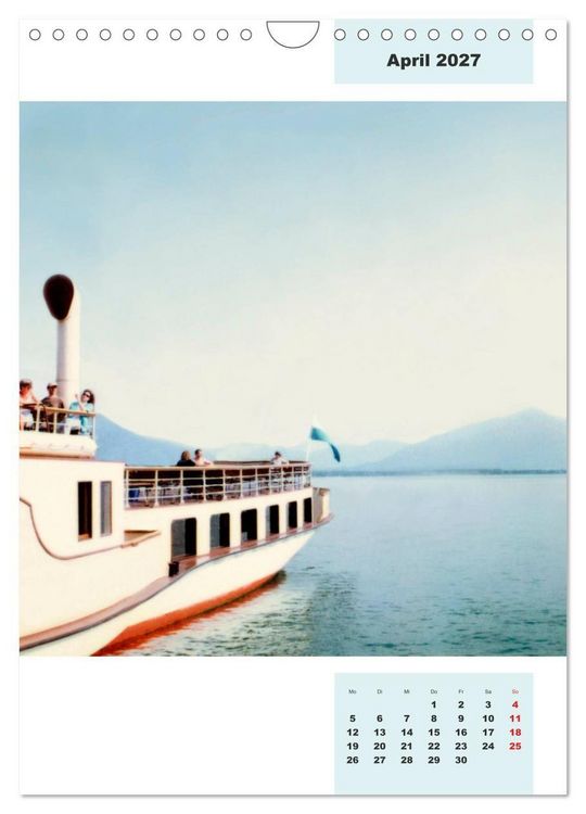 Produktbild: Blaues Land (Wandkalender 2027 DIN A4 hoch), CALVENDO Monatskalender