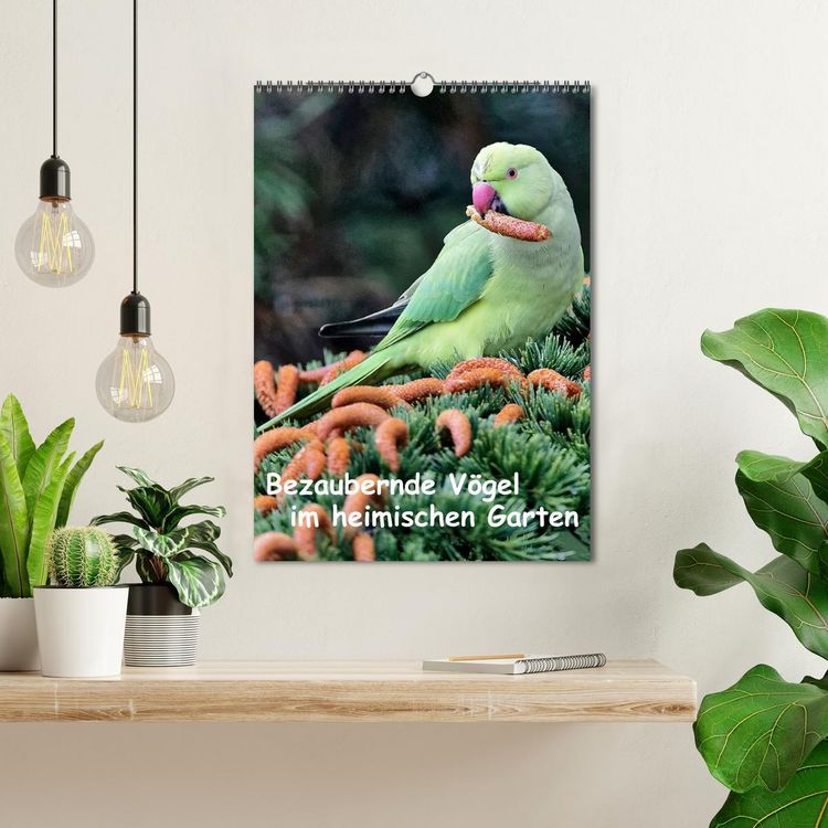 Produktbild: Bezaubernde V&ouml;gel im heimischen Garten (Wandkalender 2026 DIN A3 hoch), CALVENDO Monatskalender