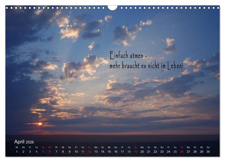 Produktbild: wundersch&ouml;ne Lichtmomente (Wandkalender 2026 DIN A3 quer), CALVENDO Monatskalender