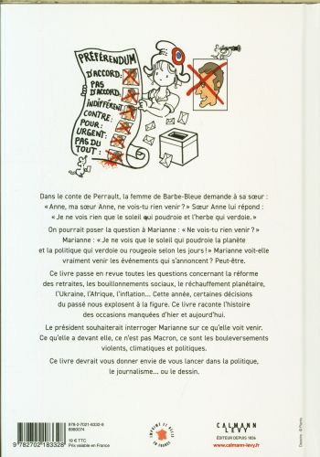 Produktbild: L'ann&eacute;e de Plantu 2023 : Marianne, ne vois-tu rien venir ?