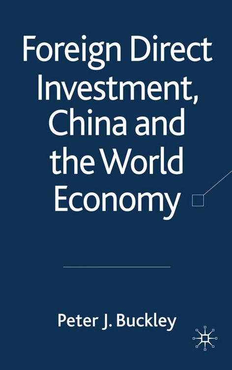 Produktbild: Foreign Direct Investment, China and the World Economy