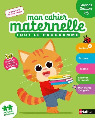 Produktbild: Mon cahier maternelle, grande section 5-6 ans : tout le programme