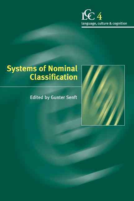 Produktbild: Systems of Nominal Classification