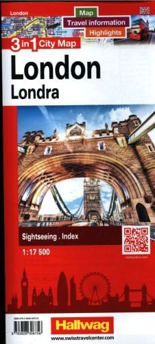 Produktbild: Hallwag Stadtplan London