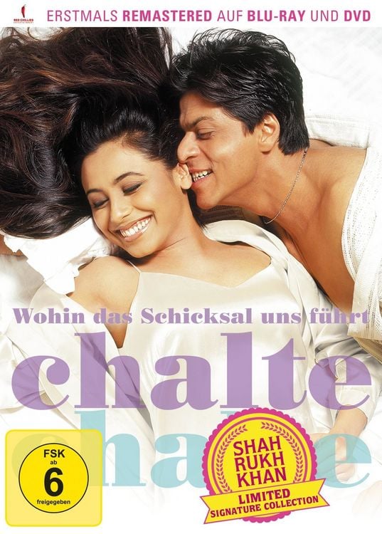 Produktbild: Wohin das Schicksal uns f&uuml;hrt &ndash; Chalte Chalte (Shah Rukh Khan Signature Collection) (limitiert) (+ DVD)