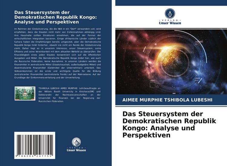 Produktbild: Das Steuersystem der Demokratischen Republik Kongo: Analyse und Perspektiven