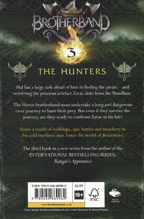 Produktbild: The Hunters (Brotherband Book 3)