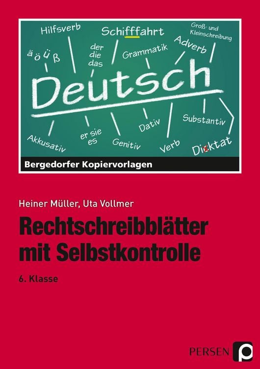 Produktbild: Rechtschreibbl&auml;tter mit Selbstkontrolle - 6. Kl.