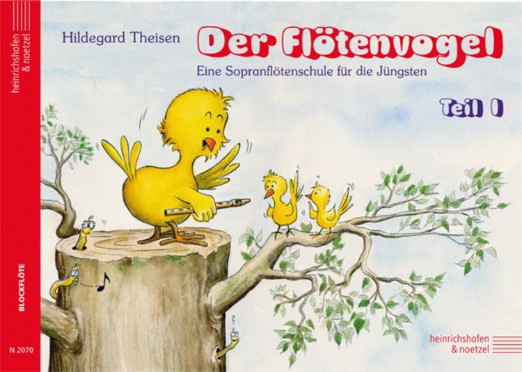 Produktbild: Der Flötenvogel, für Sopran-Blockflöte, Tl.1