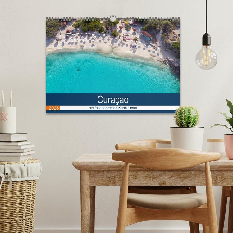 Produktbild: Curacao, die facettenreiche Karibikinsel (Wandkalender 2026 DIN A3 quer), CALVENDO Monatskalender
