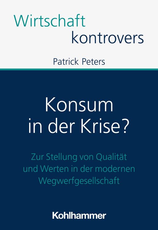 Produktbild: Konsum in der Krise?