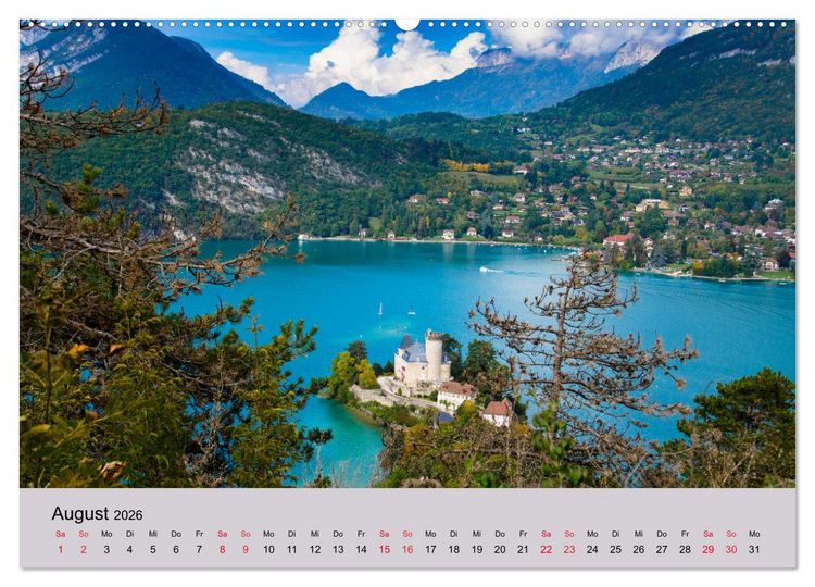 Produktbild: Wundervolles Frankreich (hochwertiger Premium Wandkalender 2026 DIN A2 quer), Kunstdruck in Hochglanz