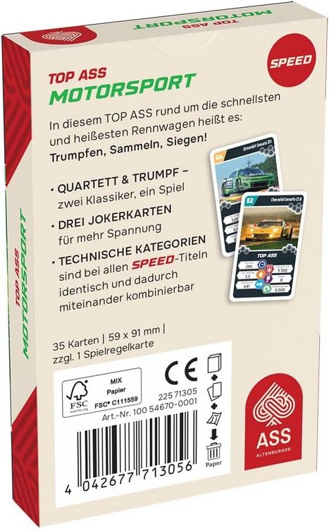 Produktbild: TOP ASS&reg; - Motorsport NEU